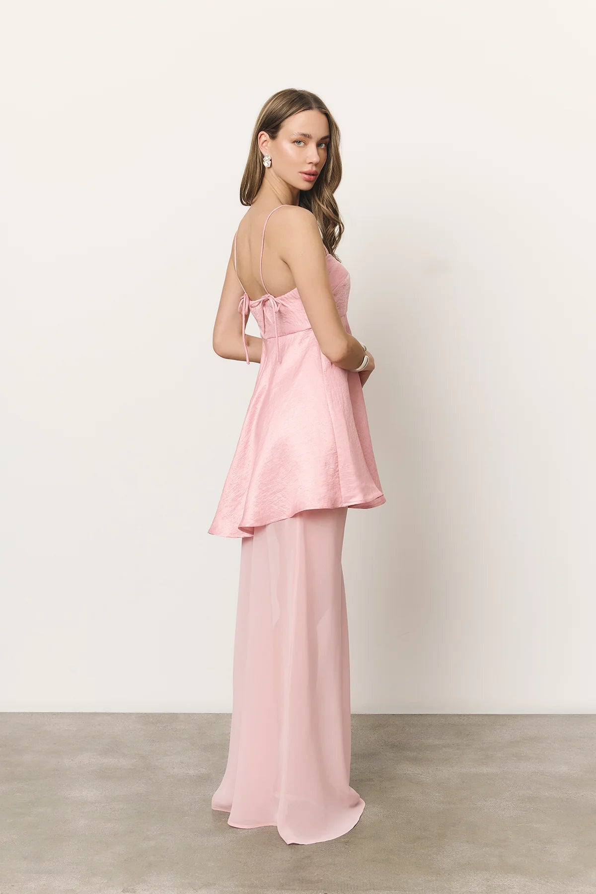 Conjunto Riviera rosa pastel