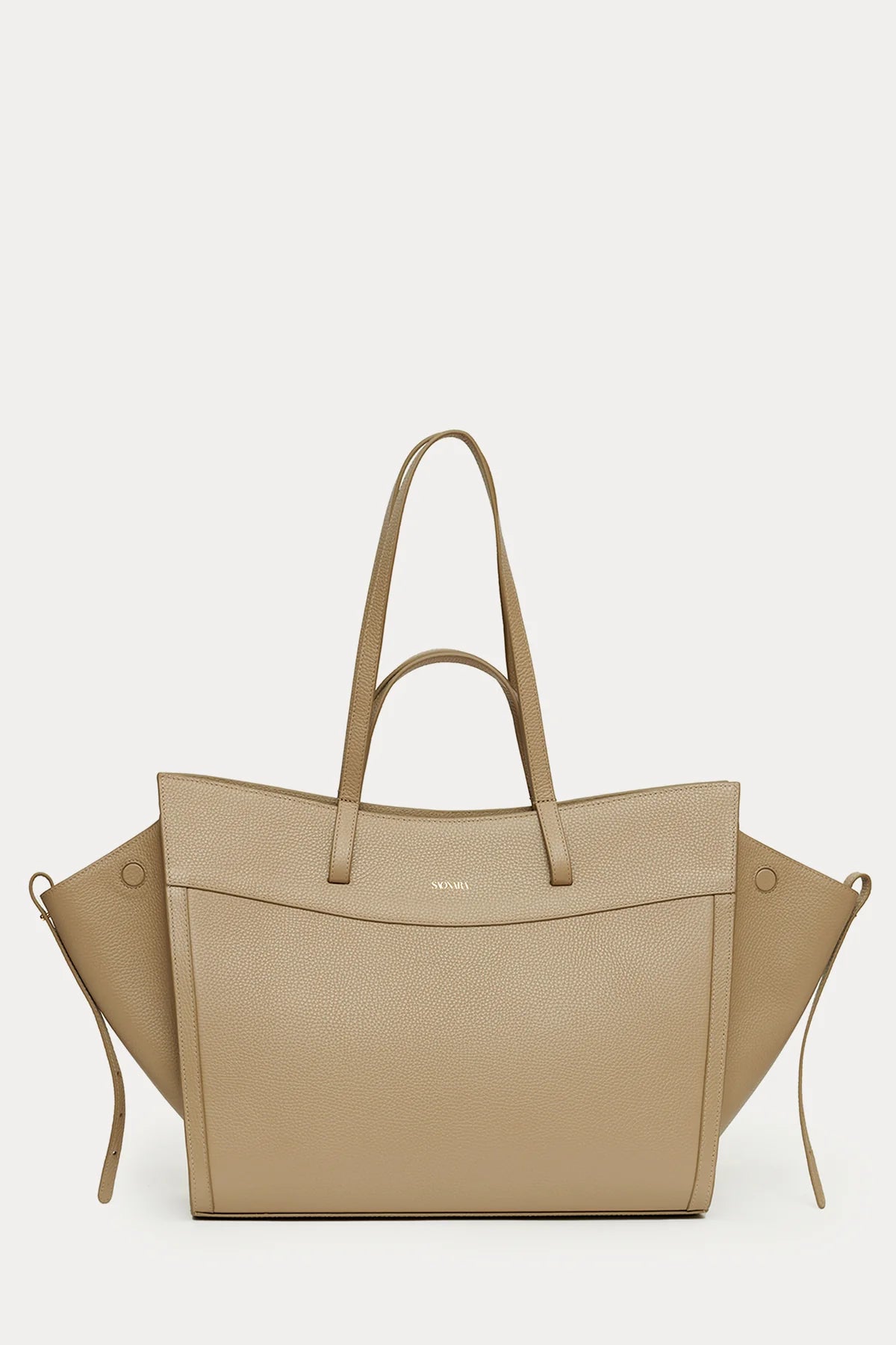 Shopping Bag Taupe Piel