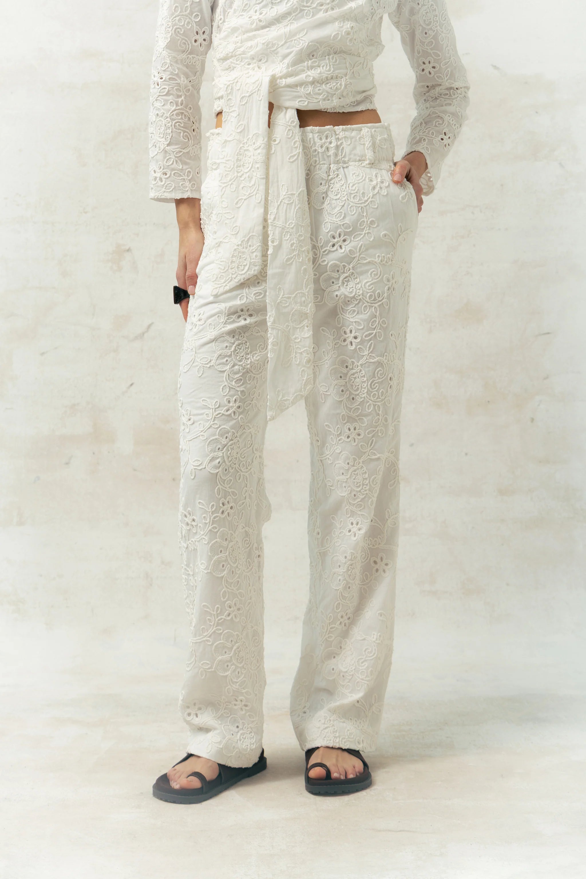 Pantalones Ainhoa Bordados