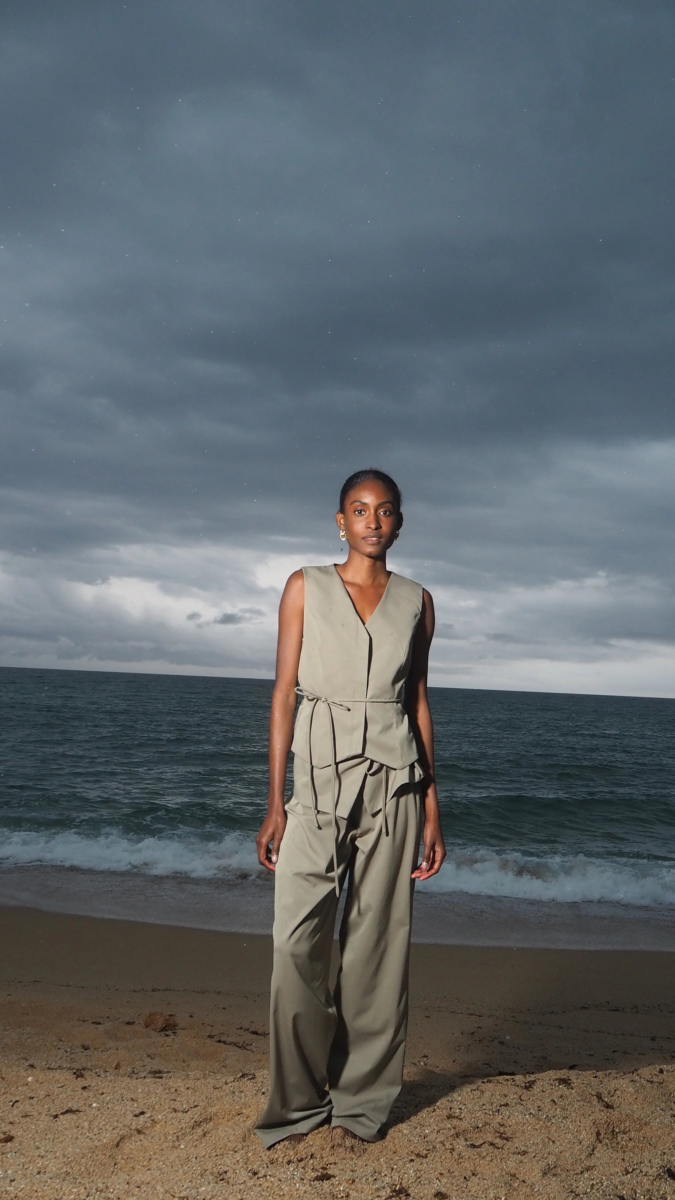 Sando Vest Oliva
