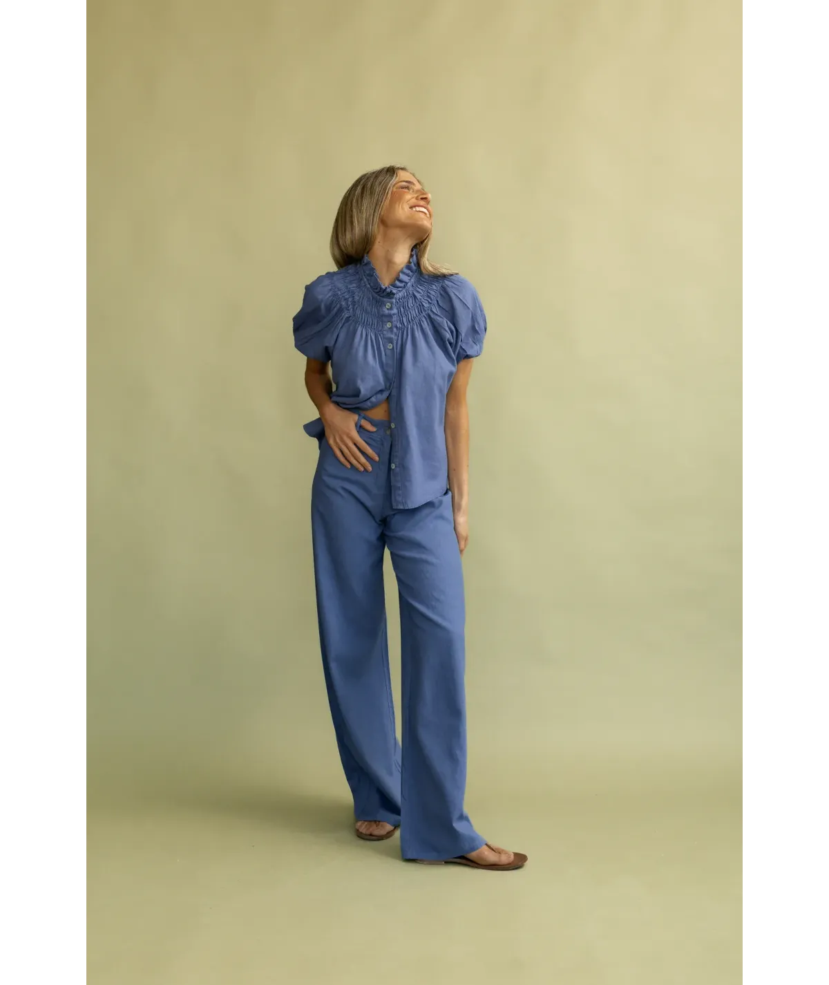 Camisa Garua Azul