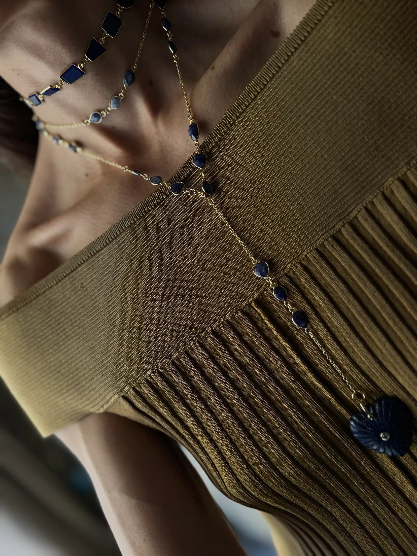 Choker ISCHIA Piedras Basic