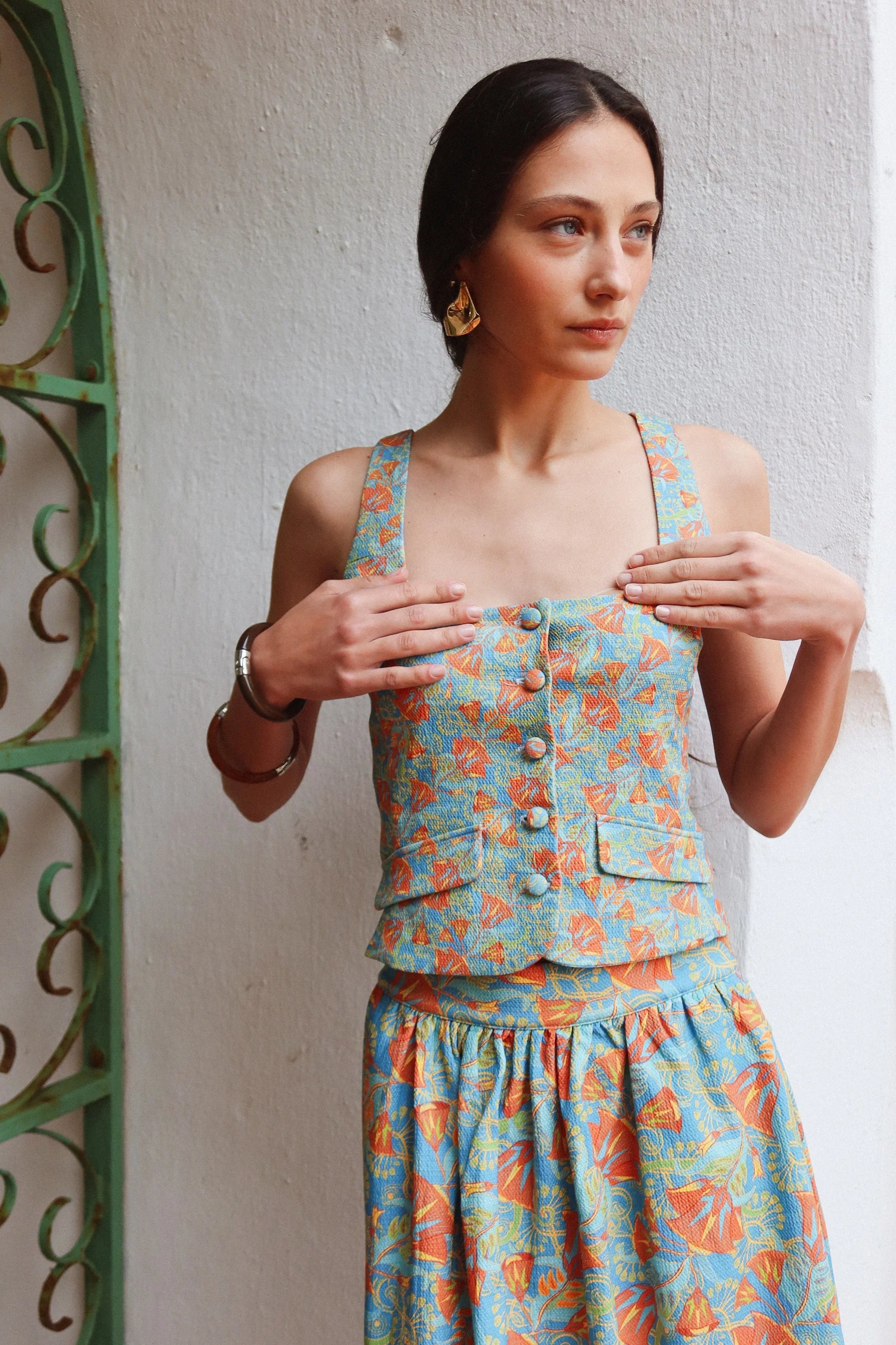 Falda Horus Azul