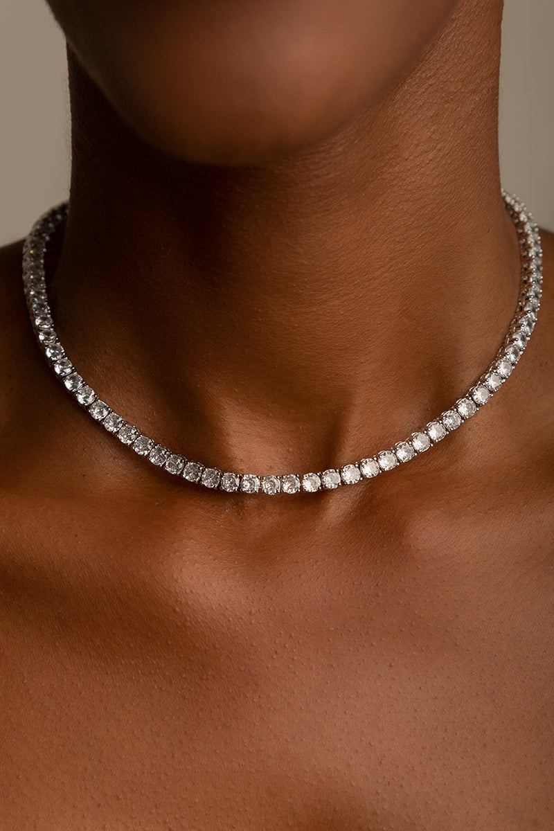Lady Silver Necklace