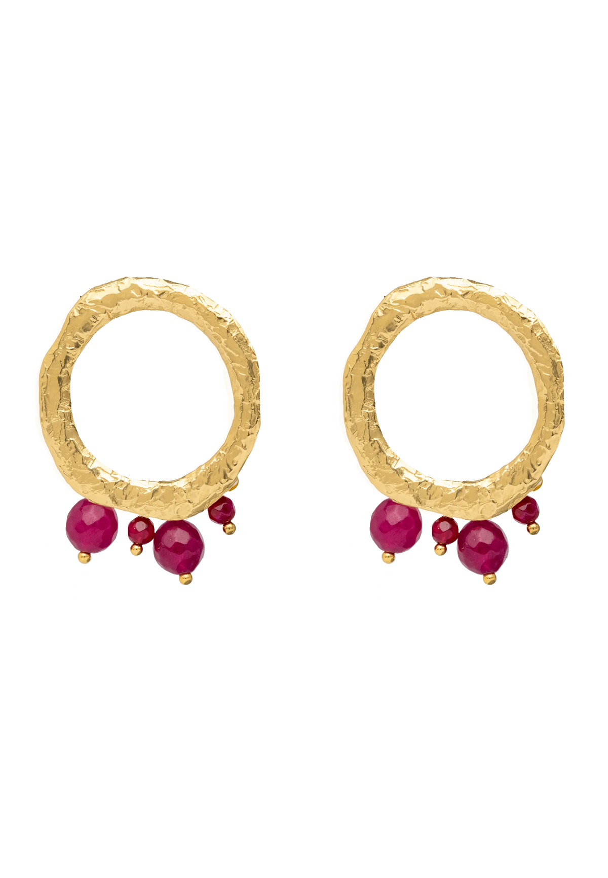 Pendientes Adara Fucsia