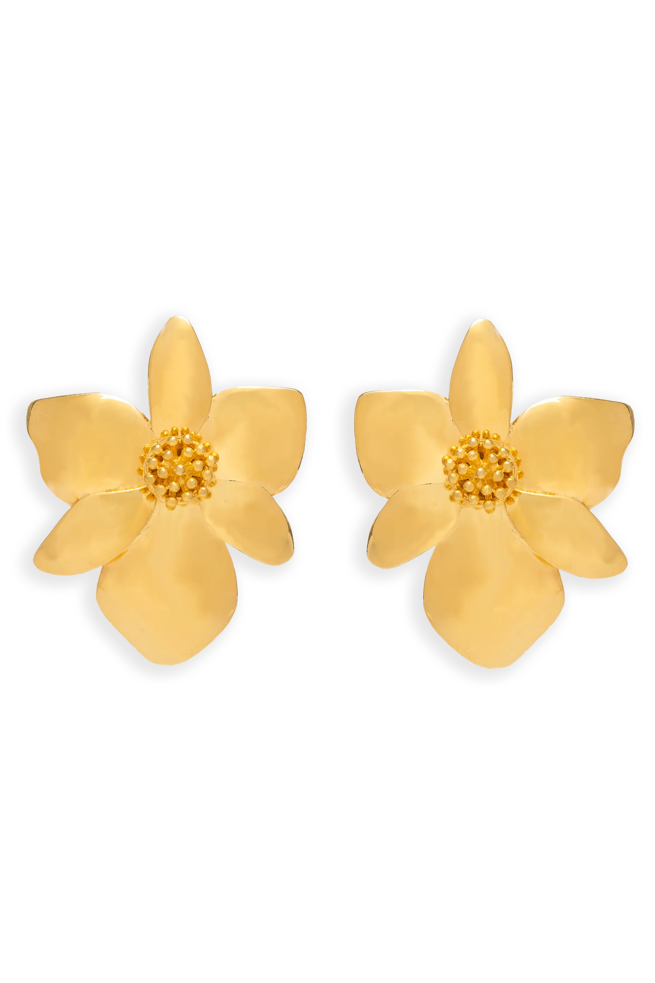 Pendientes Orchid Dorado