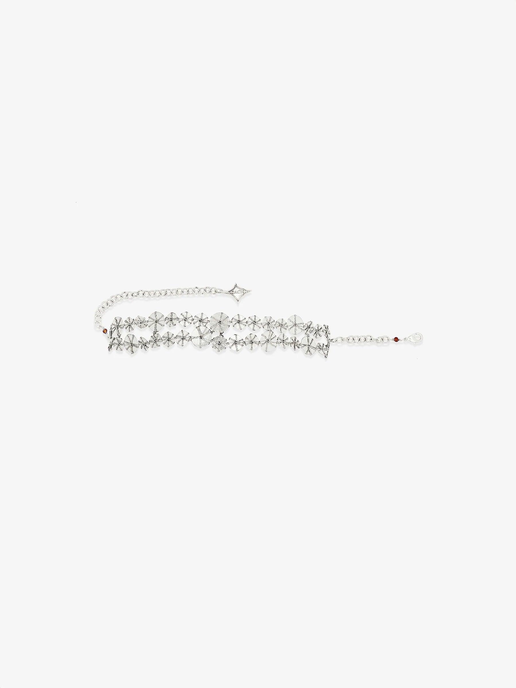 Choker Orbita Plata
