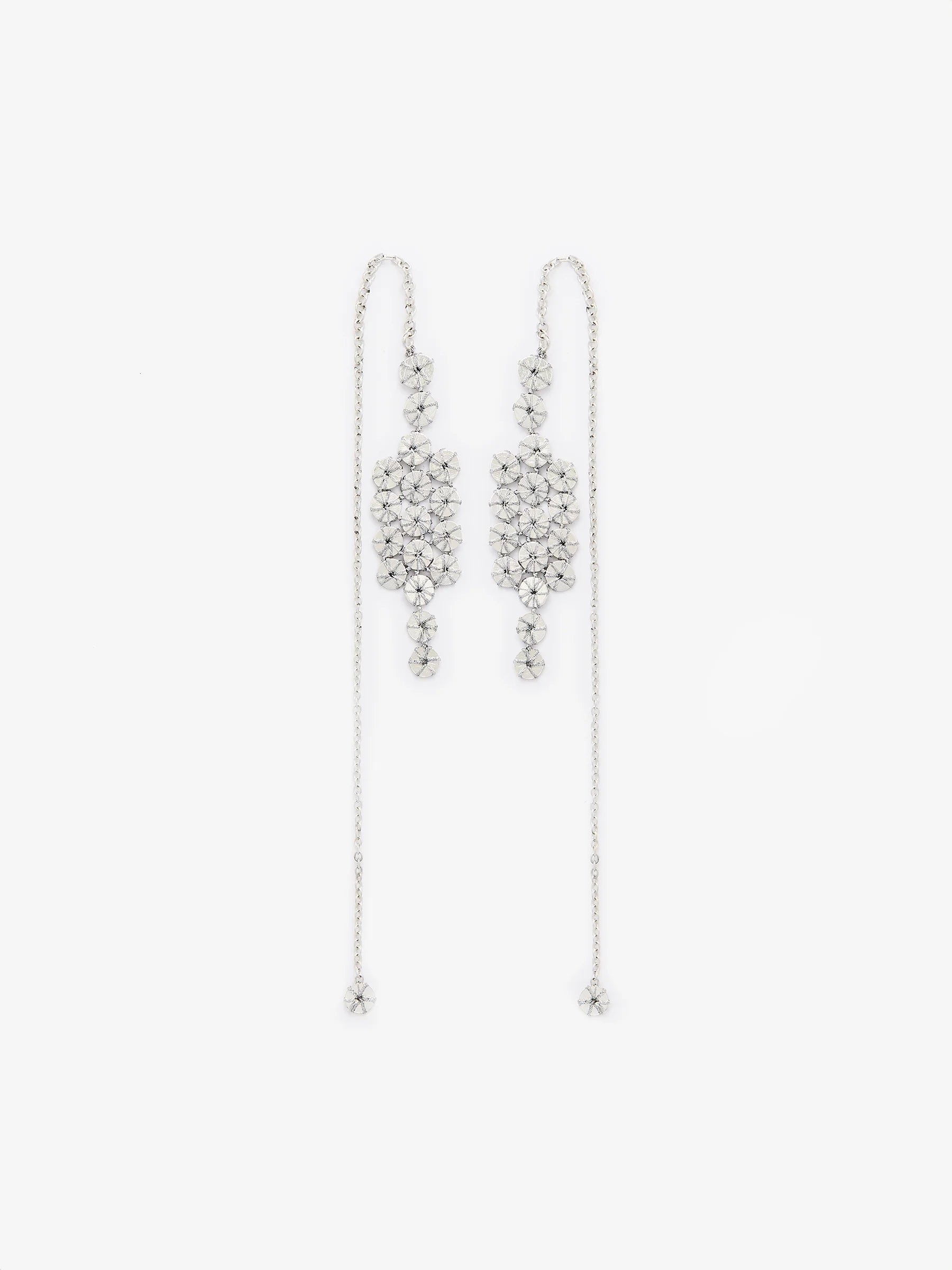 Pendientes Fugaz Plata