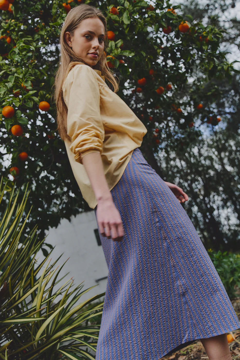 Blusa Olivia Ocre