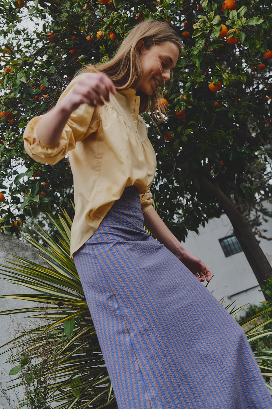 Blusa Olivia Ocre