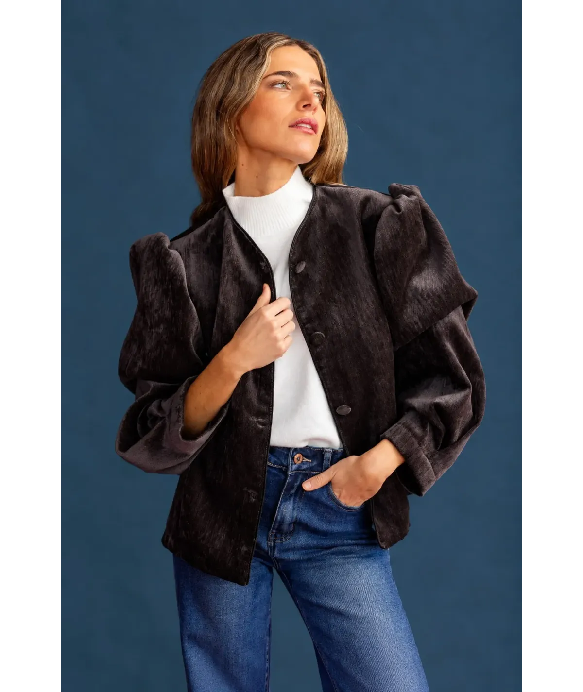 Chaqueta Siena Gris