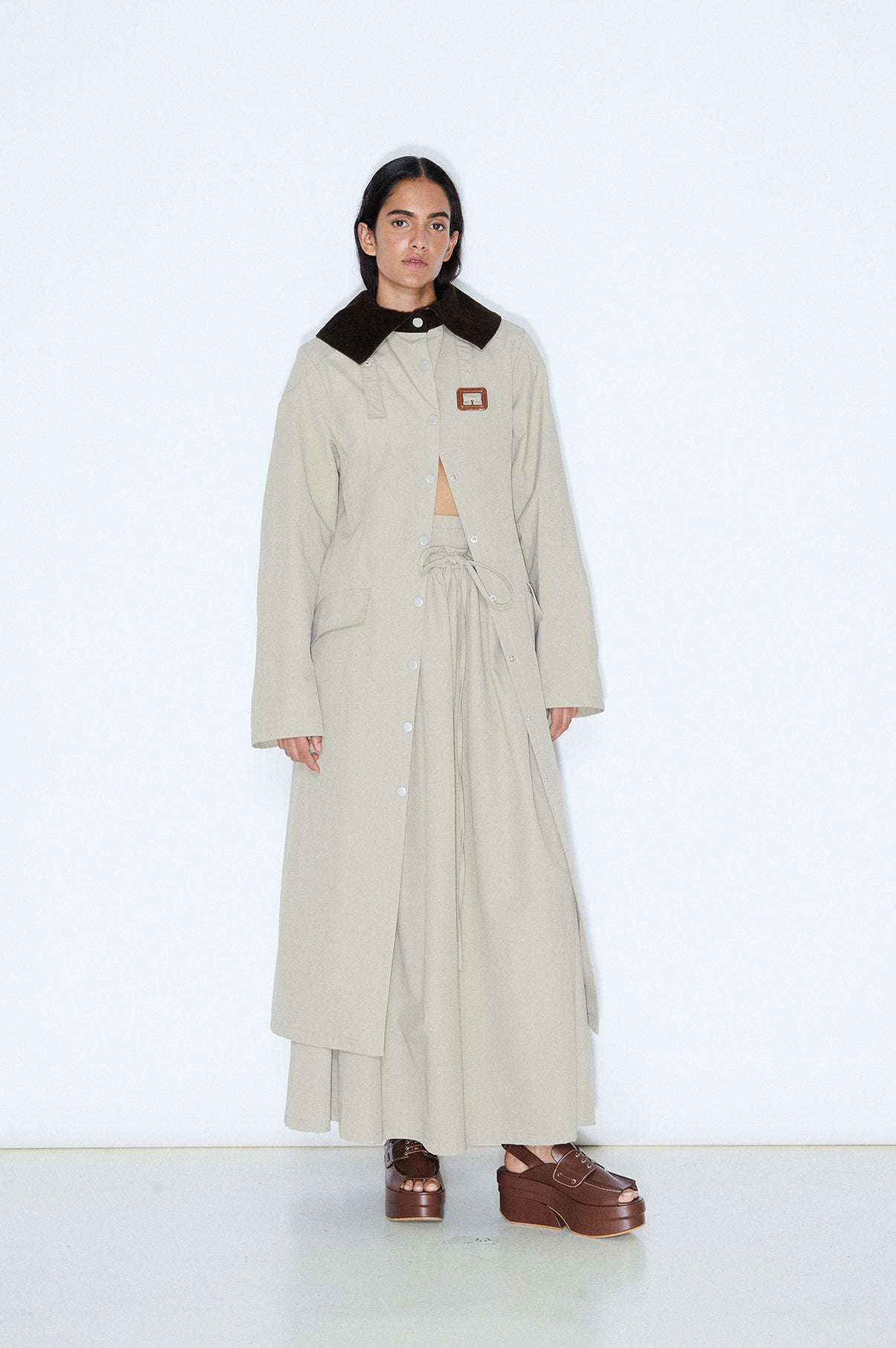 "New Classic" Natural trench coat